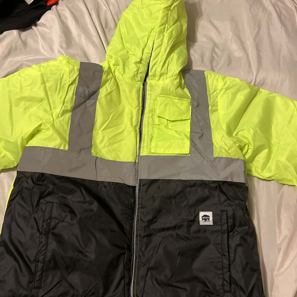 Buffalo Outdoors Class 2 Hi Vis Safety Two-Tone Lightweight Field Jacket 2.0